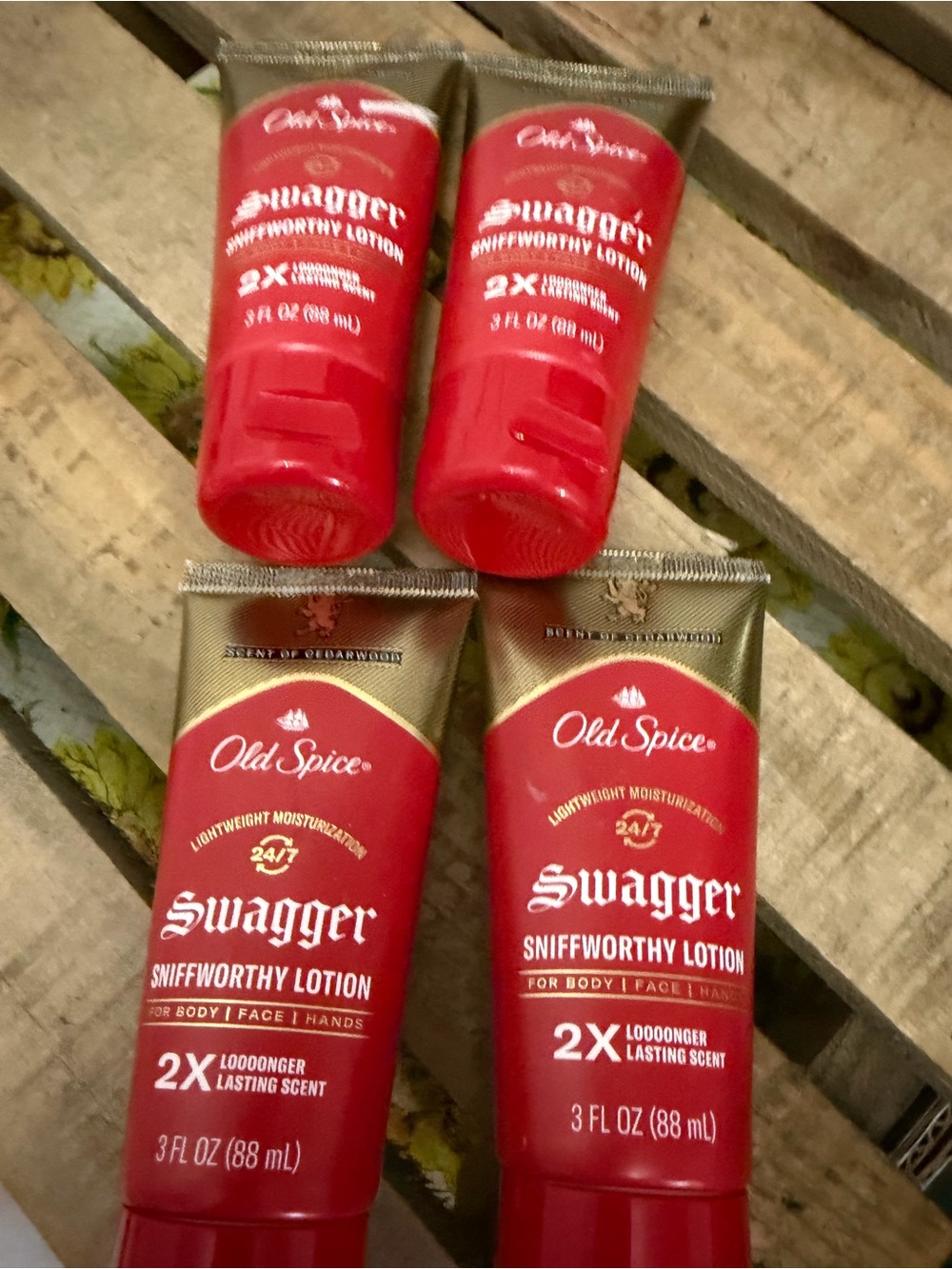 4- Old Spice Swagger Sniffworthy Lotion - (3 fl oz)